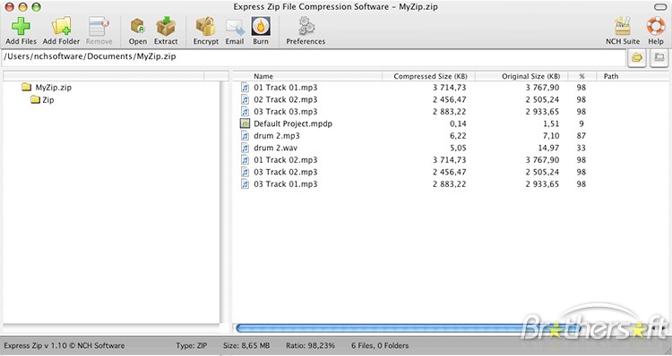 Express Zip Free Mac Compression Program 