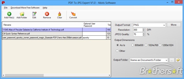 PDF to JPEG Expert 