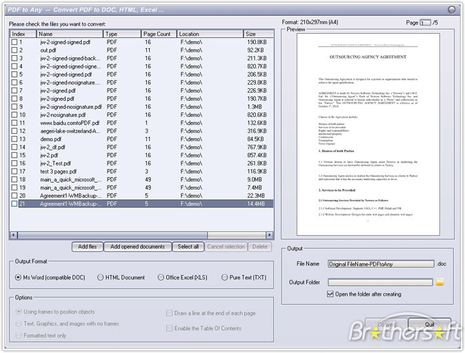 PDFCool PDF Conversion Freeware 