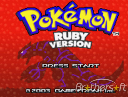 Pokemon  Ruby Version for GBA 