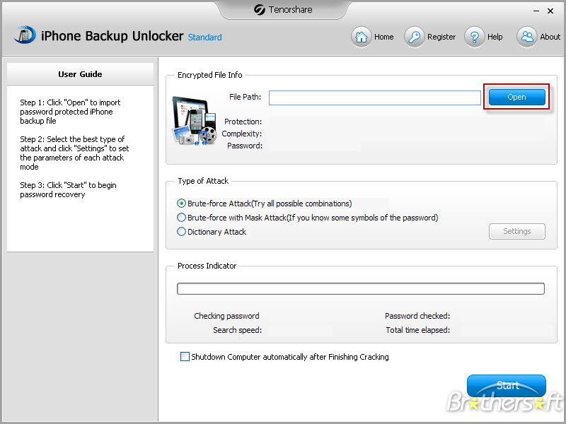 SoftStore iOS Backup Unlocker 