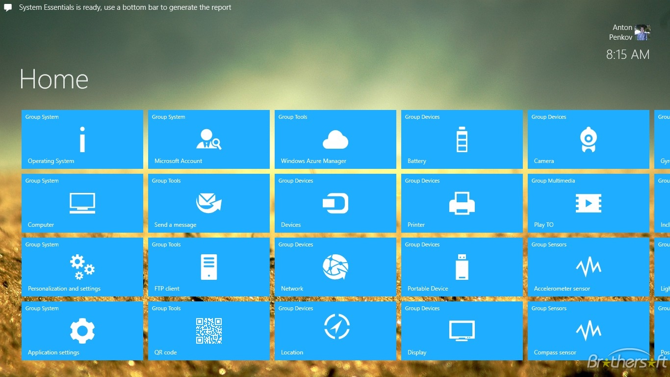 System Essentials for Windows 8 